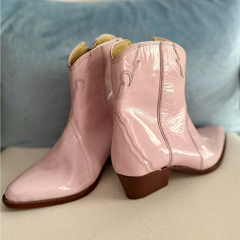 Light Pink Free People Booties - Size 36.5 - New w/o tags